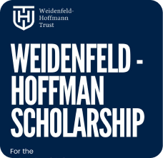 Weidenfeld Hoffman Scholarship Logo